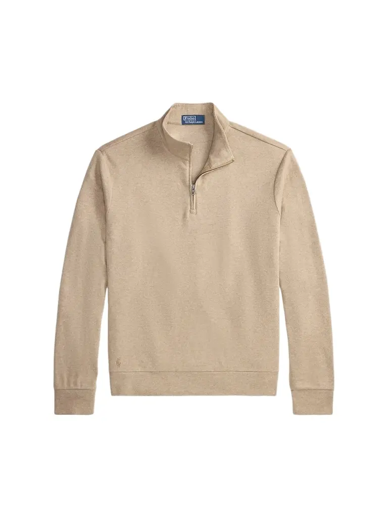 Polo Ralph Lauren Men's Luxury Textured Quarter-Zip Sweatshirt