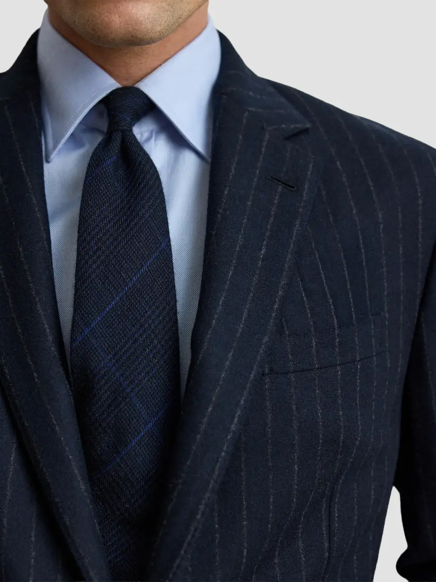 Ralph Lauren Purple Label Men's Brushed Cashmere Twill Tie | Thumbnail 4 Ralph Lauren Purple Label Men's Brushed Cashmere Twill Tie | Thumbnail 4