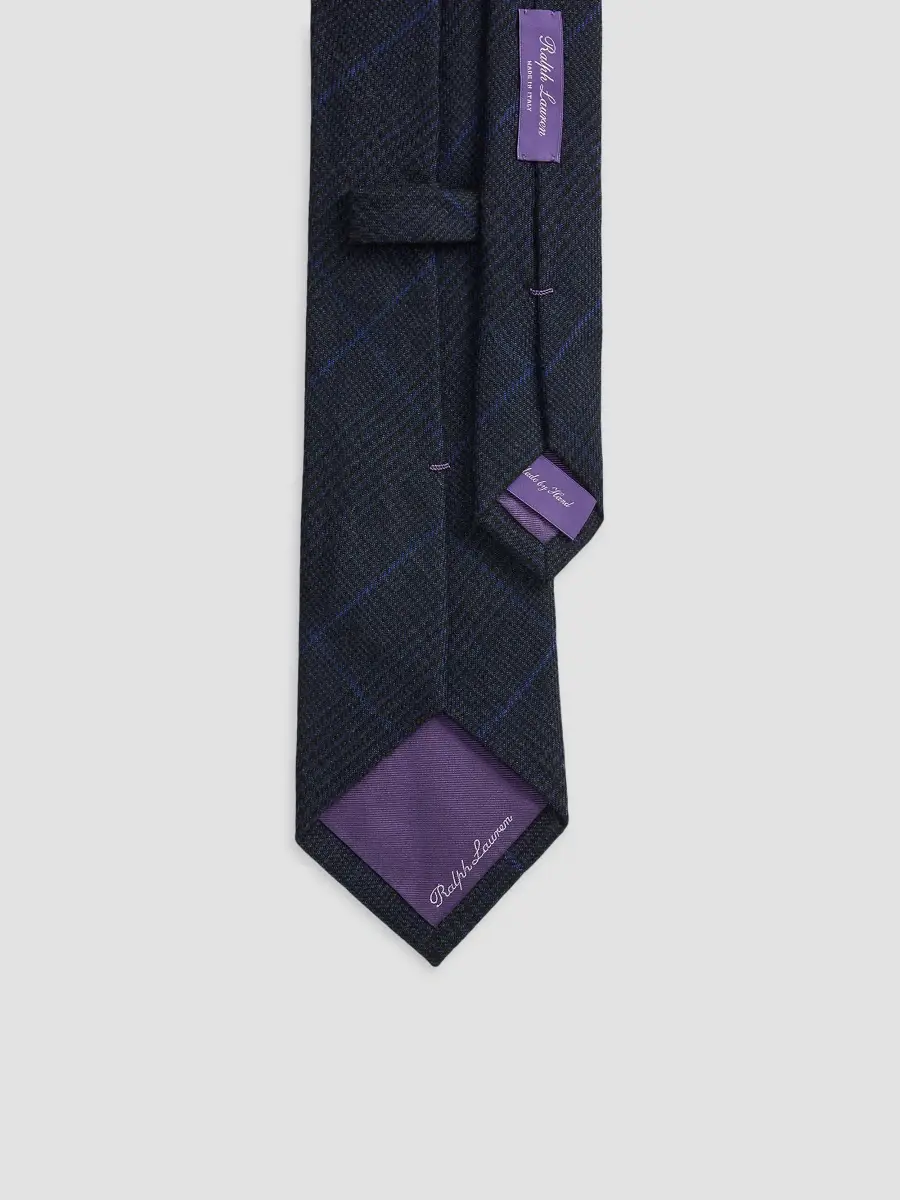 Ralph Lauren Purple Label Men's Brushed Cashmere Twill Tie | Thumbnail 5 Ralph Lauren Purple Label Men's Brushed Cashmere Twill Tie | Thumbnail 5