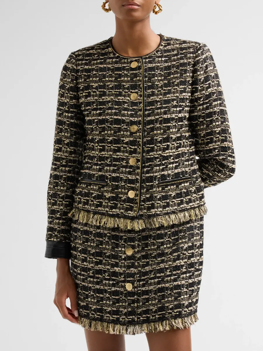 Kobi Halperin Women's Jordan Tweed Jacket | Thumbnail 4 Kobi Halperin Women's Jordan Tweed Jacket | Thumbnail 4