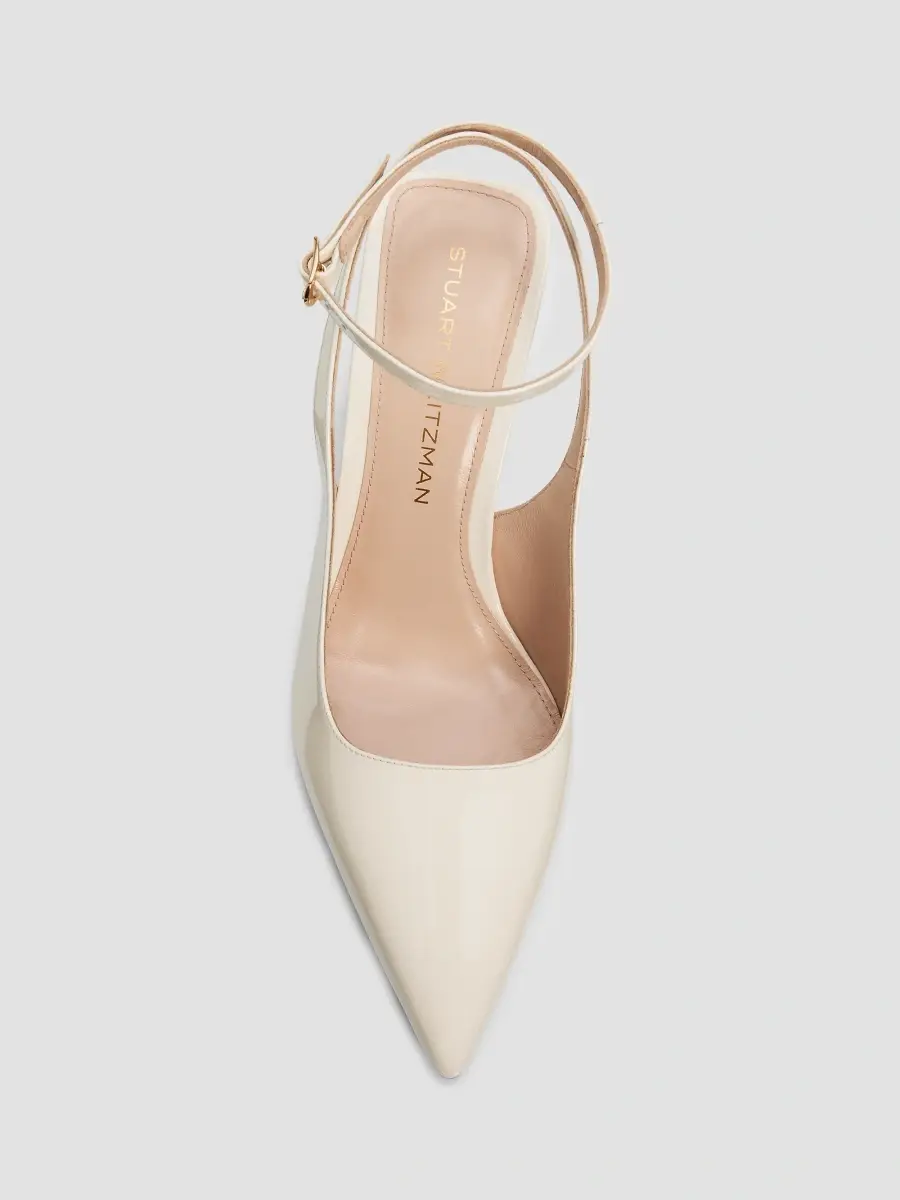 Stuart Weitzman Women's Pump Vinnie 85MM Patent Leather Pumps | Thumbnail 6 Stuart Weitzman Women's Pump Vinnie 85MM Patent Leather Pumps | Thumbnail 6