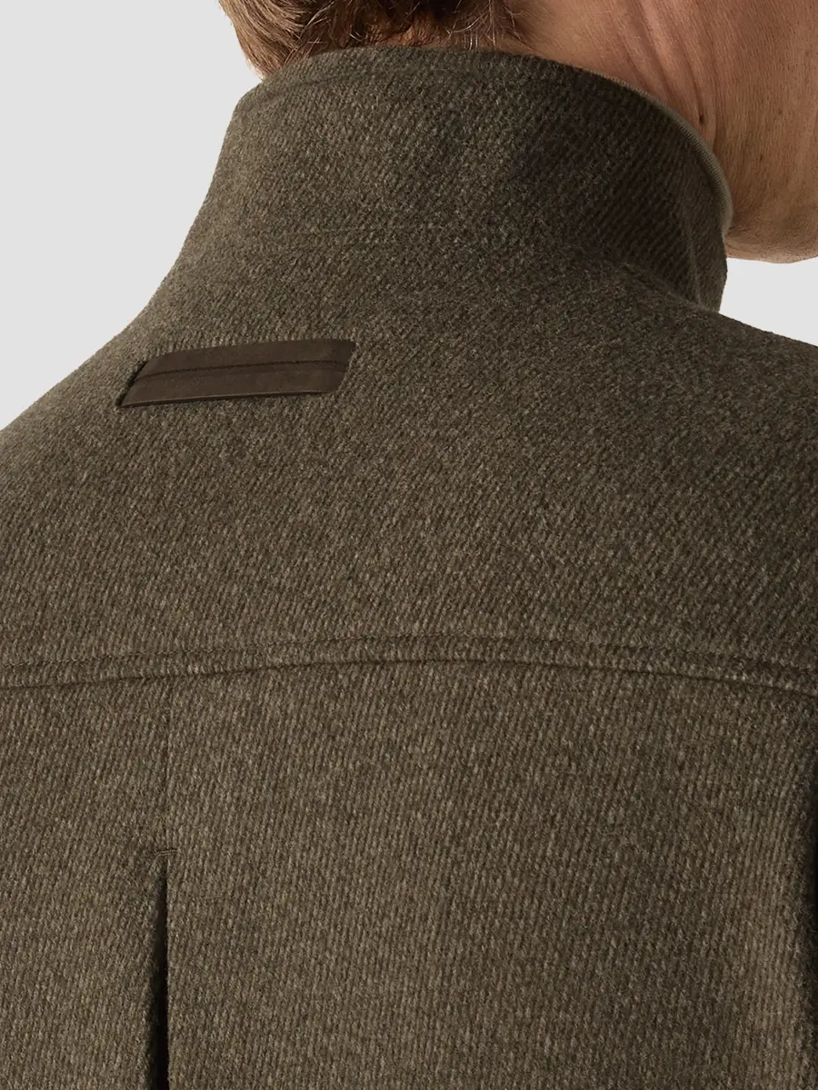 Zegna Men's Wool and Cashmere Blouson Jacket | Thumbnail 5