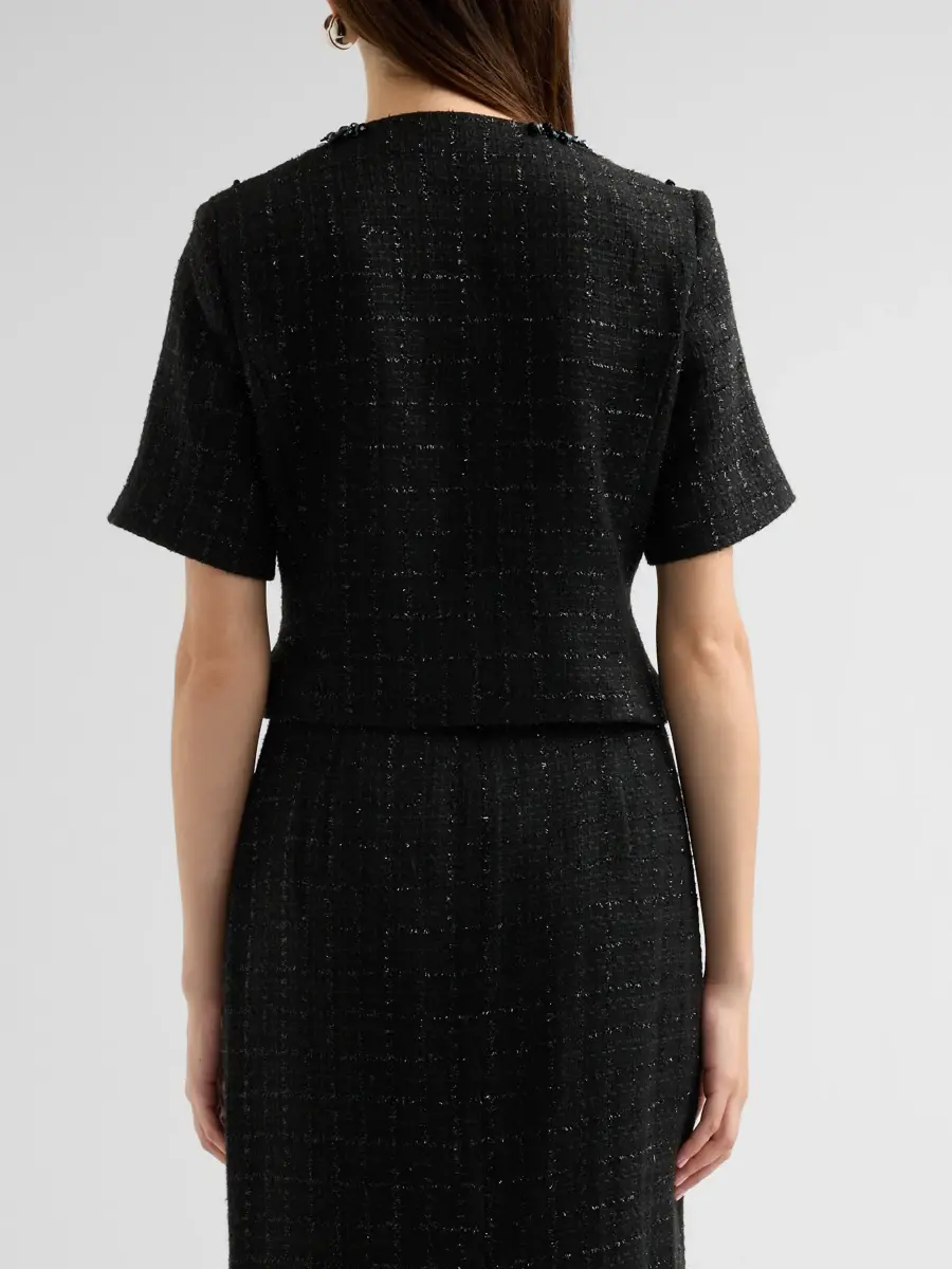 Ungaro Women's Leny Beaded Short-Sleeve Jacket | Thumbnail 3 Ungaro Women's Leny Beaded Short-Sleeve Jacket | Thumbnail 3