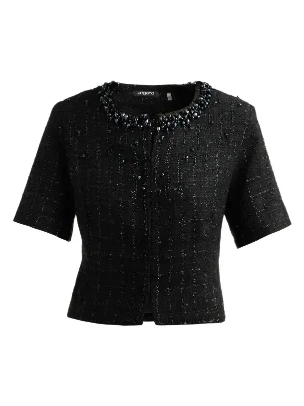 Ungaro Women's Leny Beaded Short-Sleeve Jacket