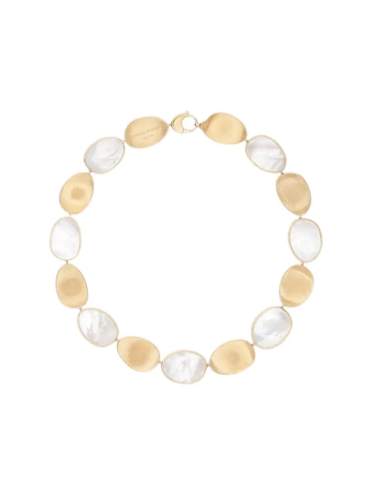 Women's Lunaria 18K Yellow Gold & Mother-Of-Pearl Necklace - Yellow Gold Women's Lunaria 18K Yellow Gold & Mother-Of-Pearl Necklace - Yellow Gold
