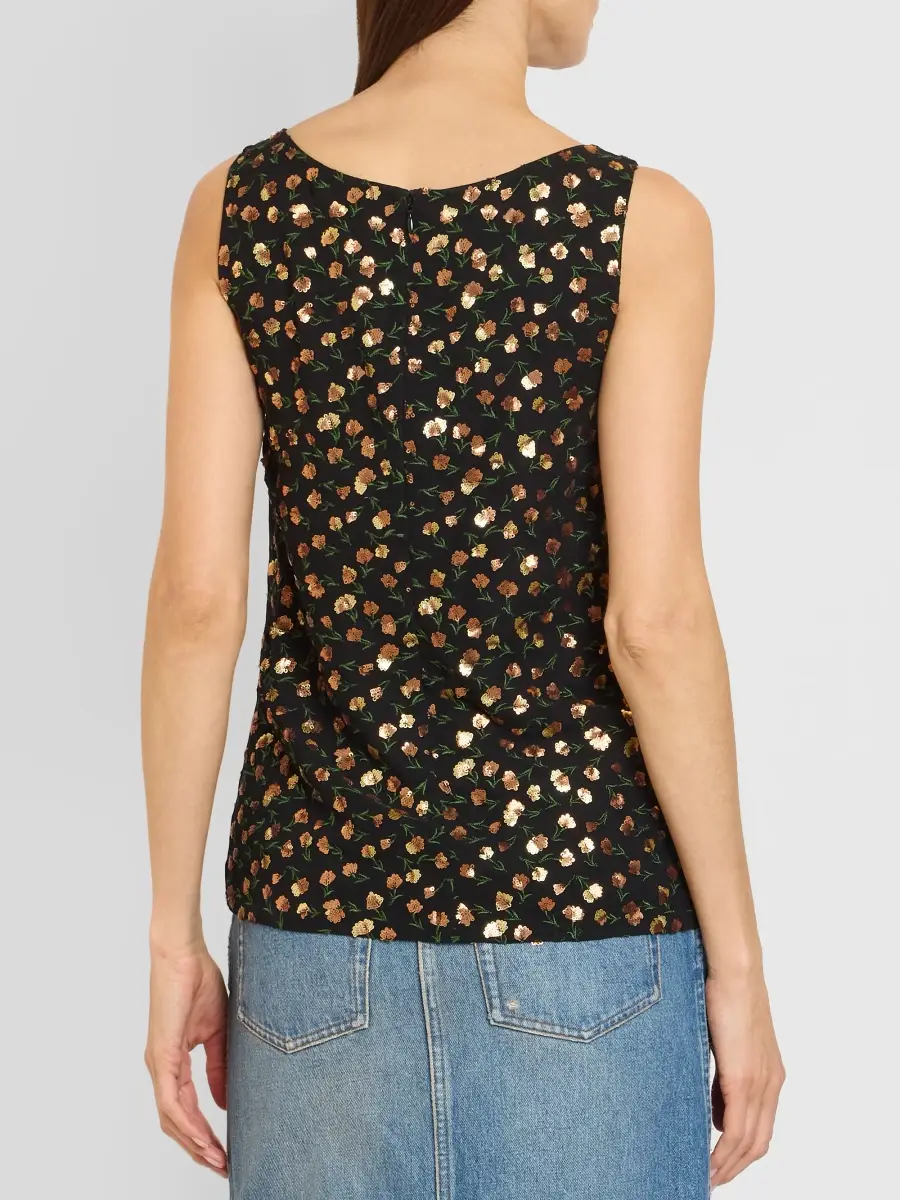 Dries Van Noten Women's Croppy Embellished Top | Thumbnail 3 Dries Van Noten Women's Croppy Embellished Top | Thumbnail 3
