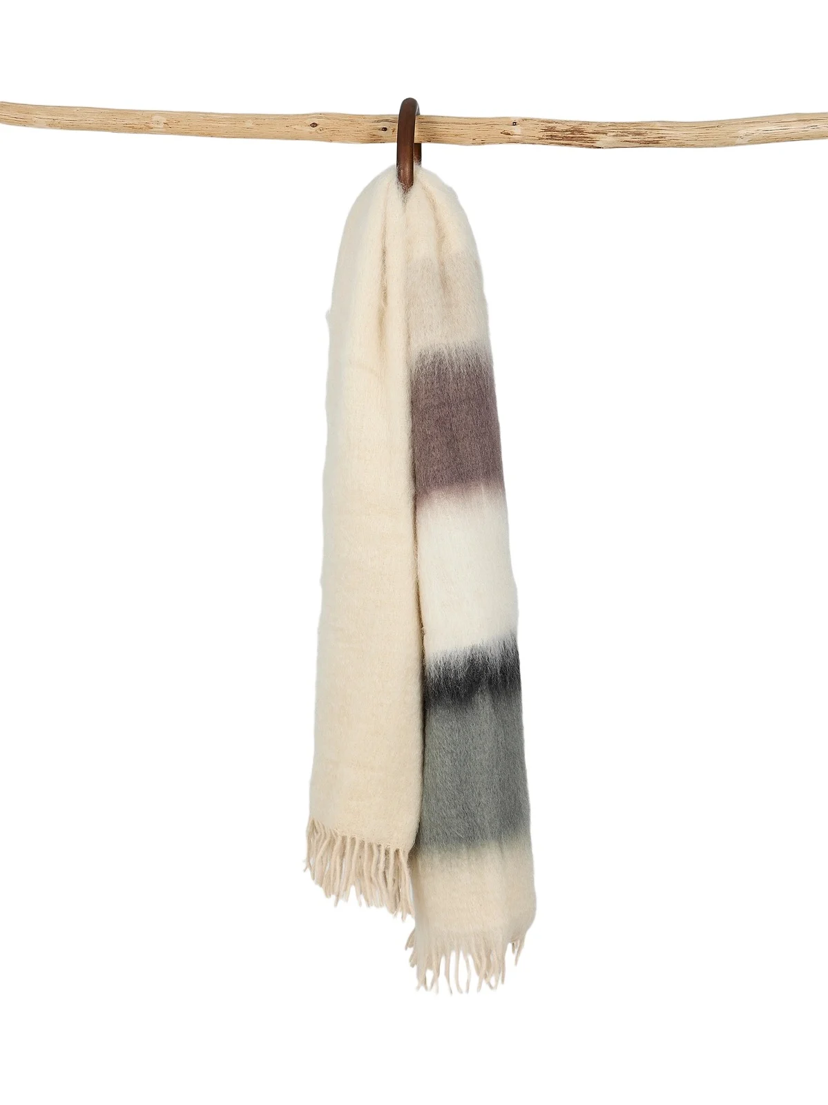 Mantas Ezcaray Serenity Mohair-Blend Throw Blanket