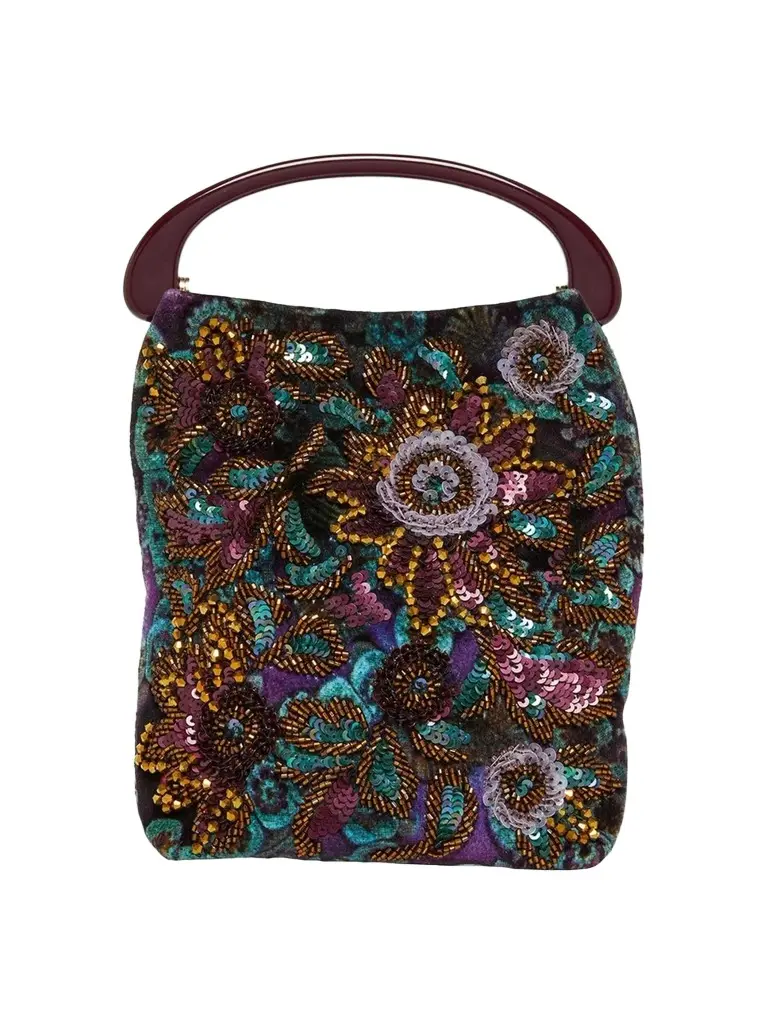 Women's Small Embellished Top Handle Bag Women's Small Embellished Top Handle Bag