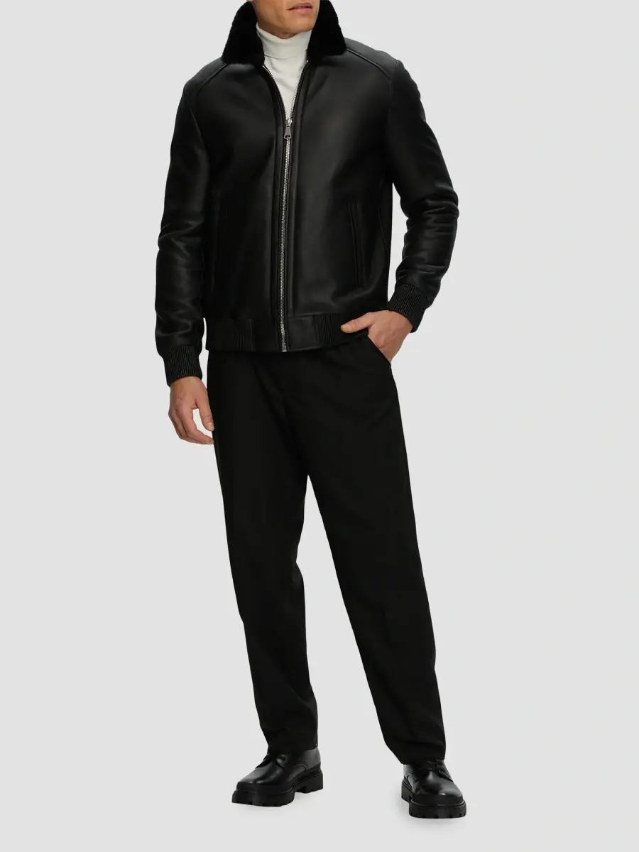 Gorski Men's Merino Shearling Lamb Jacket | Thumbnail 2