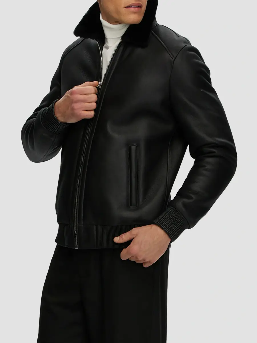Gorski Men's Merino Shearling Lamb Jacket | Thumbnail 4
