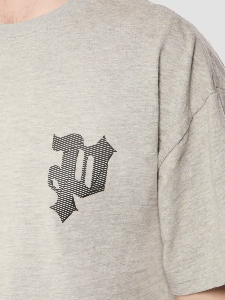 Purple Brand Men's Logo Slubbed Cotton T-Shirt | Thumbnail 4 Purple Brand Men's Logo Slubbed Cotton T-Shirt | Thumbnail 4