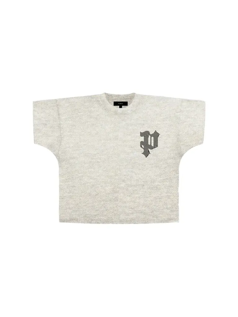 Purple Brand Men's Logo Slubbed Cotton T-Shirt