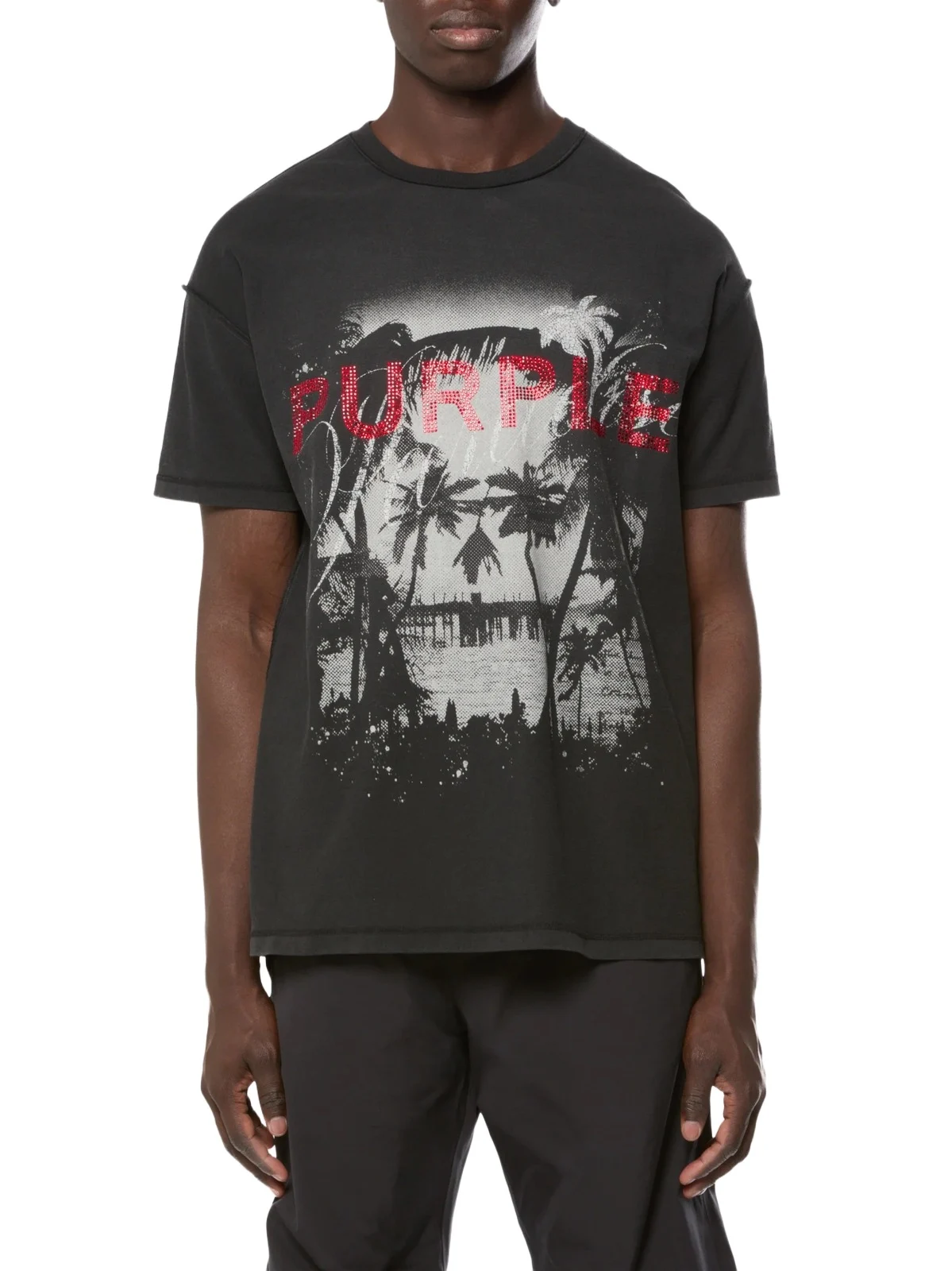 Men's Graphic Cotton Jersey Inside-Out T-Shirt Men's Graphic Cotton Jersey Inside-Out T-Shirt