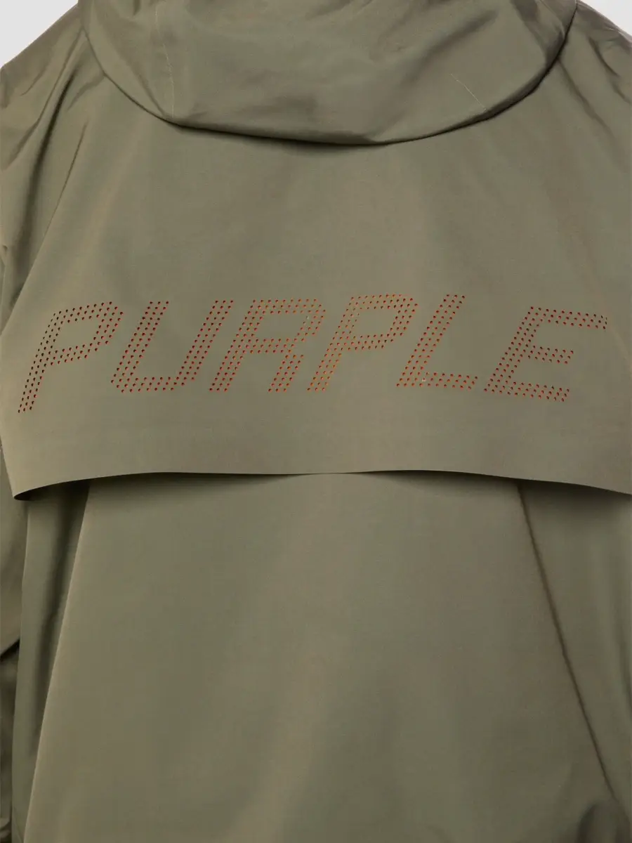 Purple Brand Men's Logo Anorak Jacket | Thumbnail 3 Purple Brand Men's Logo Anorak Jacket | Thumbnail 3