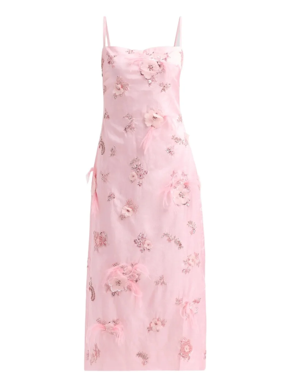Women's Kye Embellished Midi Dress Women's Kye Embellished Midi Dress
