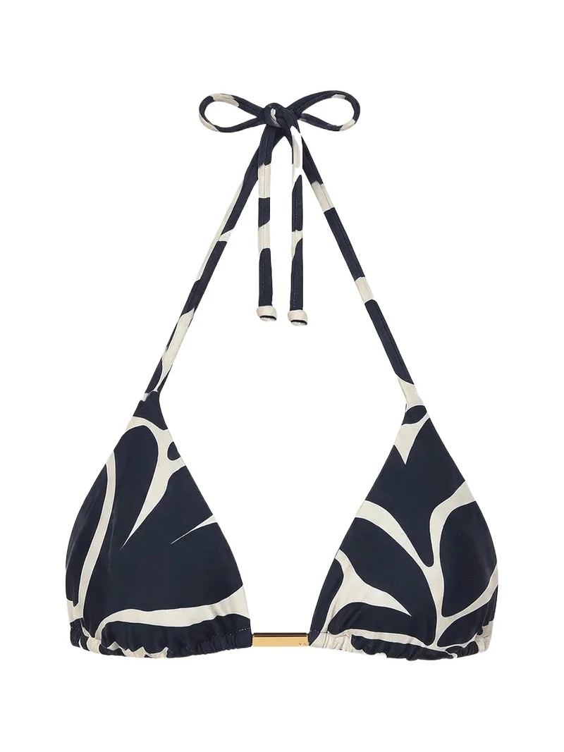 ViX by Paula Hermanny Women's Printed Triangle Bikini Top