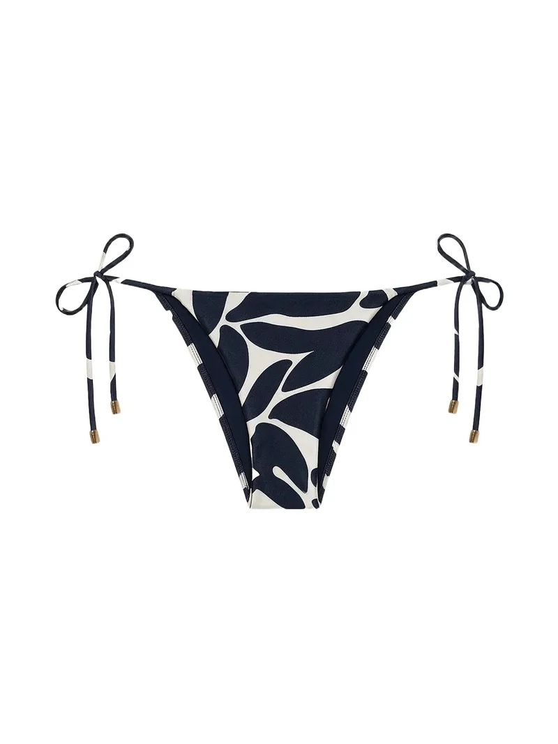 ViX by Paula Hermanny Women's Leaf-Print Side-Tie Bikini Bottom