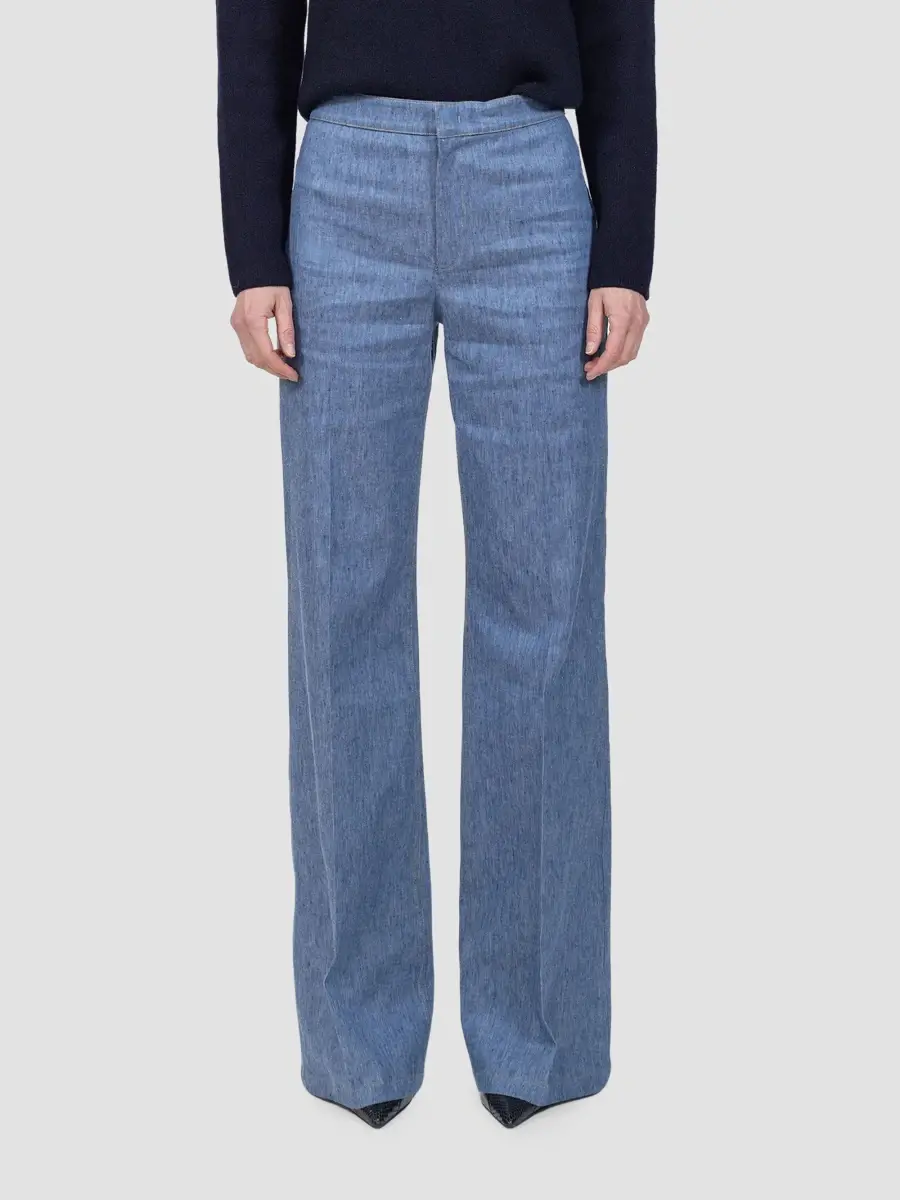 CALLAS MILANO Women's Jane Denim Flare Pants | Thumbnail 3 CALLAS MILANO Women's Jane Denim Flare Pants | Thumbnail 3