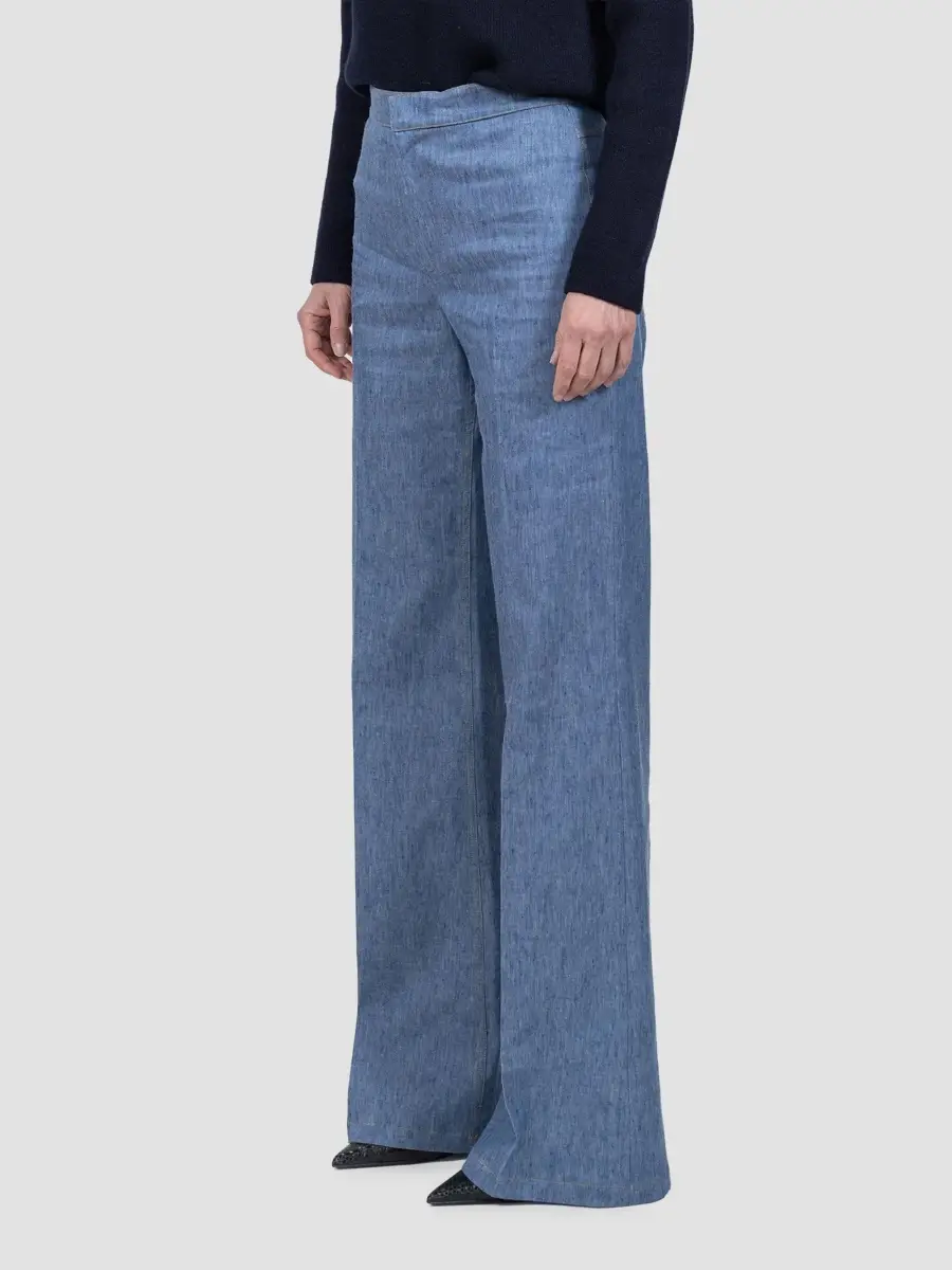 CALLAS MILANO Women's Jane Denim Flare Pants | Thumbnail 4 CALLAS MILANO Women's Jane Denim Flare Pants | Thumbnail 4