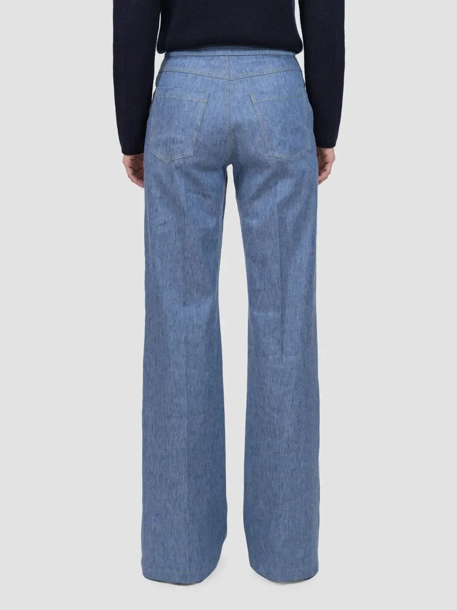 CALLAS MILANO Women's Jane Denim Flare Pants | Thumbnail 5 CALLAS MILANO Women's Jane Denim Flare Pants | Thumbnail 5