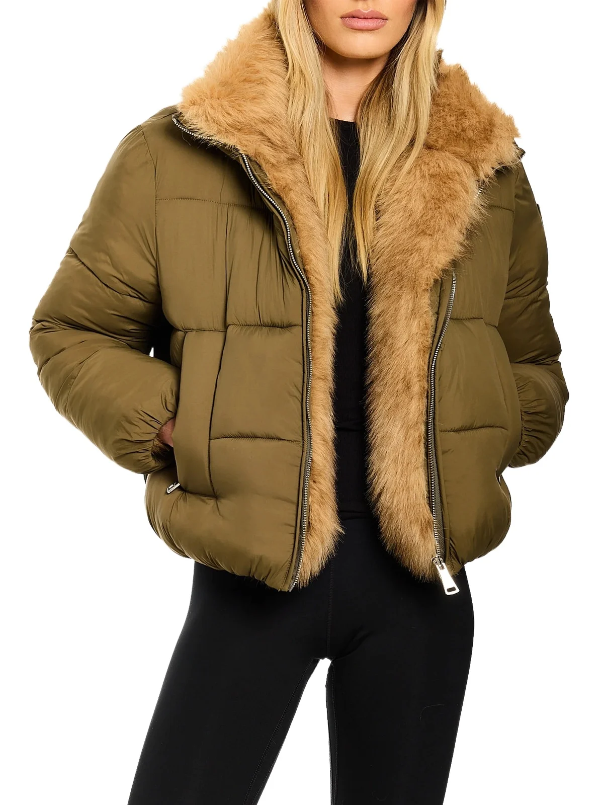 SAM. Women's Amara Reversible Puffer Jacket