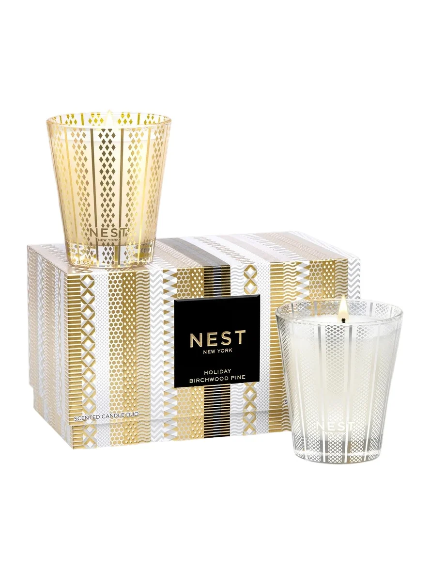 NEST New York Festive 2-Piece Classic Candle Set