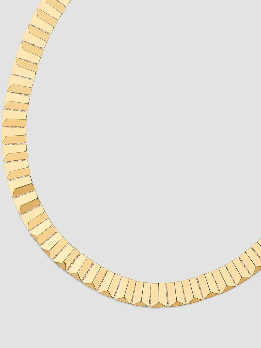 Lana Women's 14K Yellow Gold Tile Necklace | Thumbnail 2 Lana Women's 14K Yellow Gold Tile Necklace | Thumbnail 2