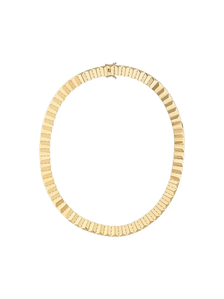 Lana Women's 14K Yellow Gold Tile Necklace