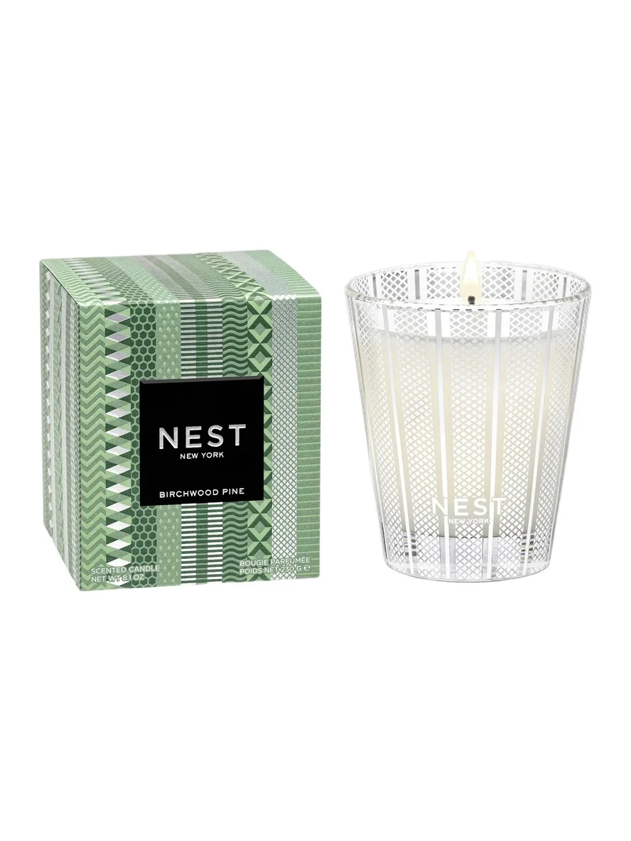 NEST New York Festive Birchwood Pine Classic Candle