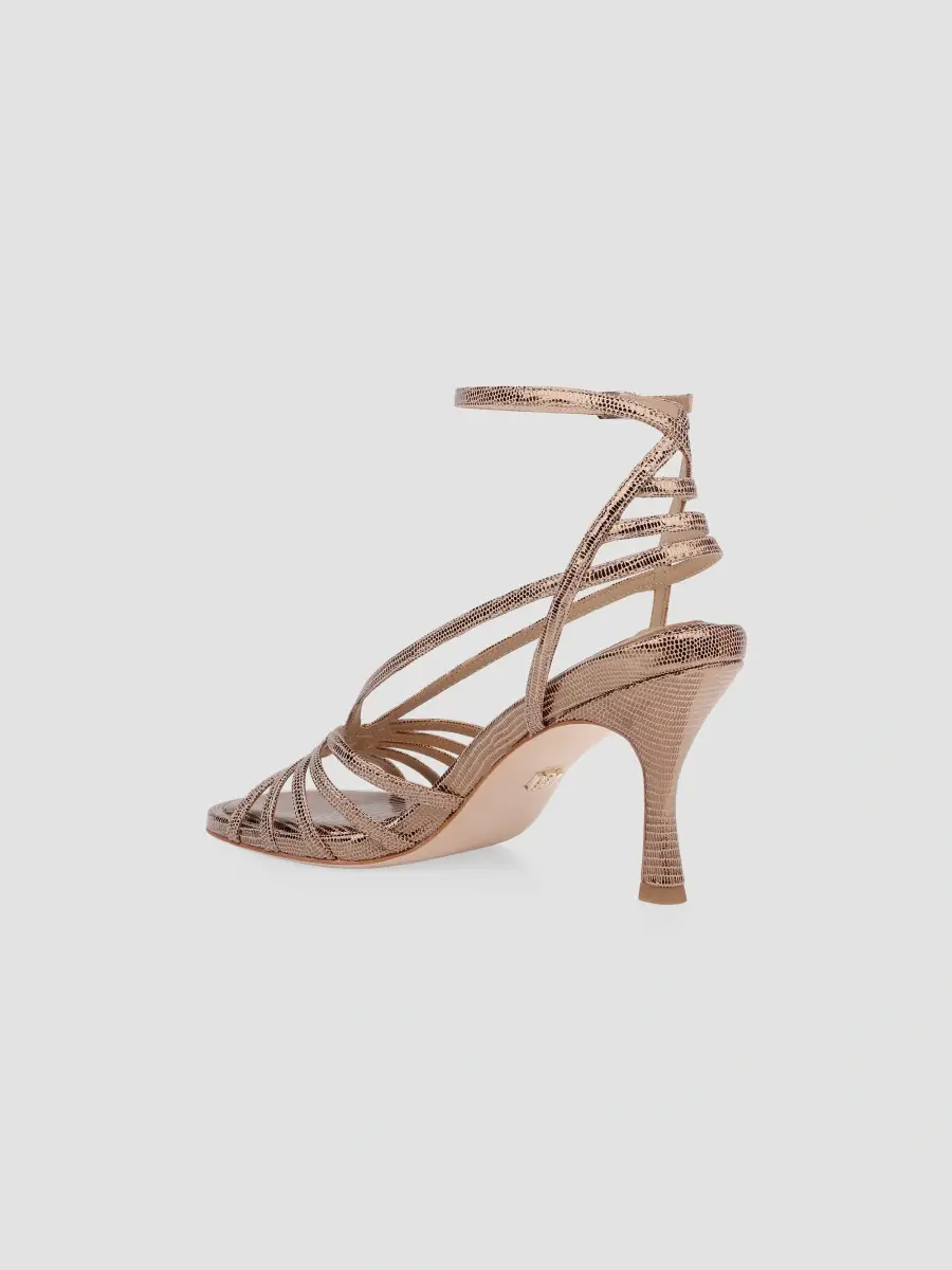 BADGLEY MISCHKA Women's Russel II 80MM Leather Sandals | Thumbnail 3 BADGLEY MISCHKA Women's Russel II 80MM Leather Sandals | Thumbnail 3
