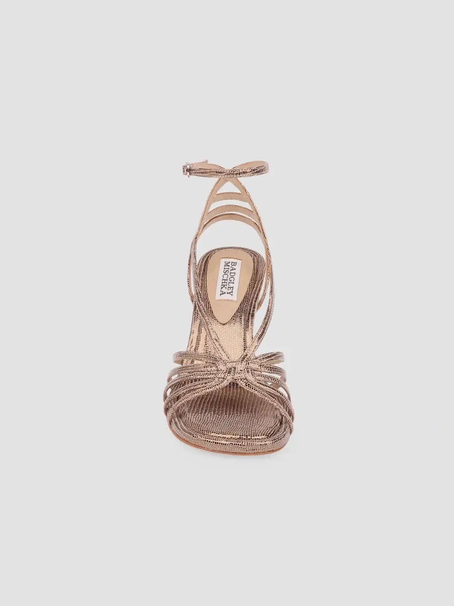 BADGLEY MISCHKA Women's Russel II 80MM Leather Sandals | Thumbnail 4 BADGLEY MISCHKA Women's Russel II 80MM Leather Sandals | Thumbnail 4