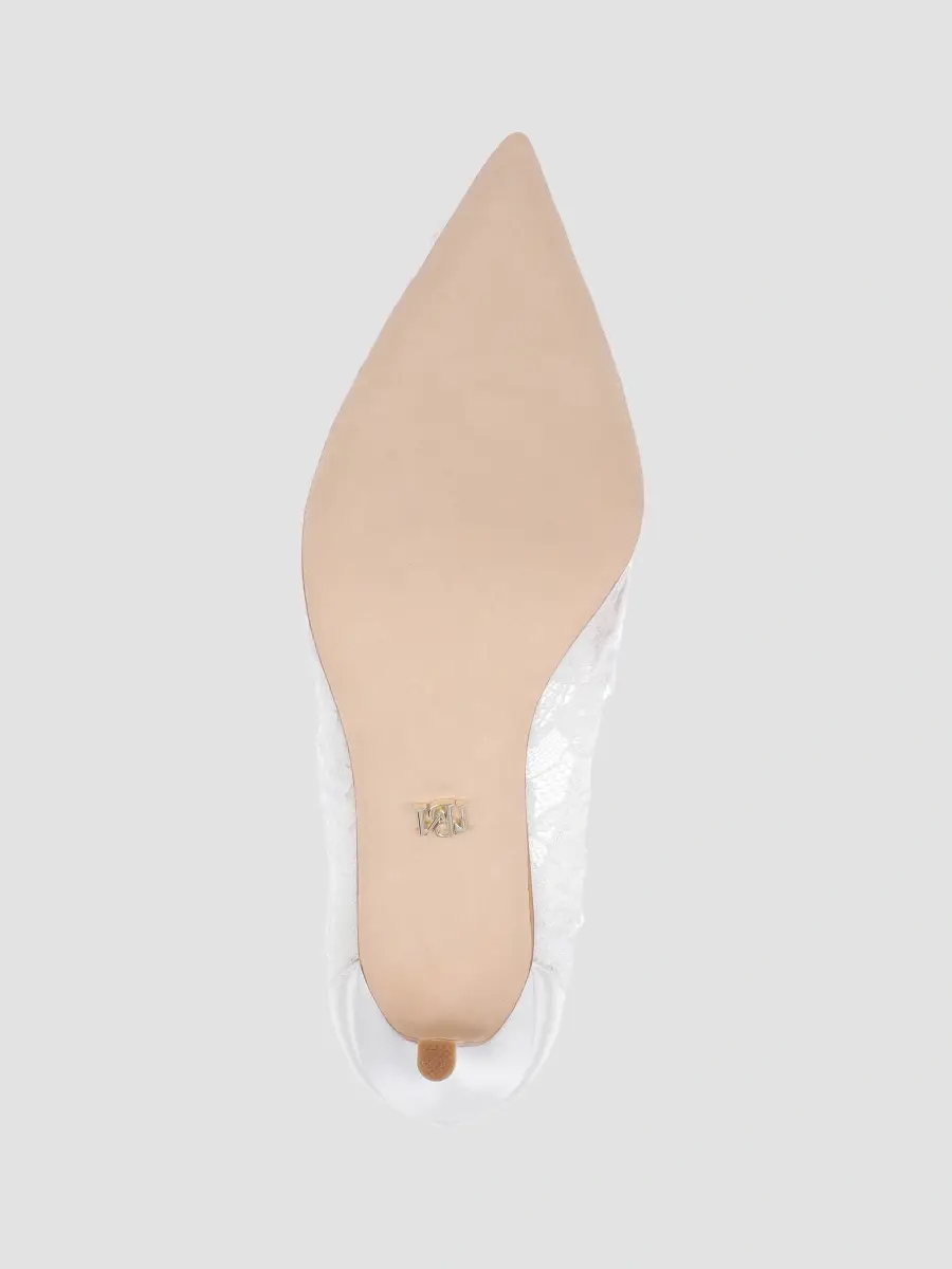 BADGLEY MISCHKA Women's Rania 85MM Floral Lace Pumps | Thumbnail 6 BADGLEY MISCHKA Women's Rania 85MM Floral Lace Pumps | Thumbnail 6