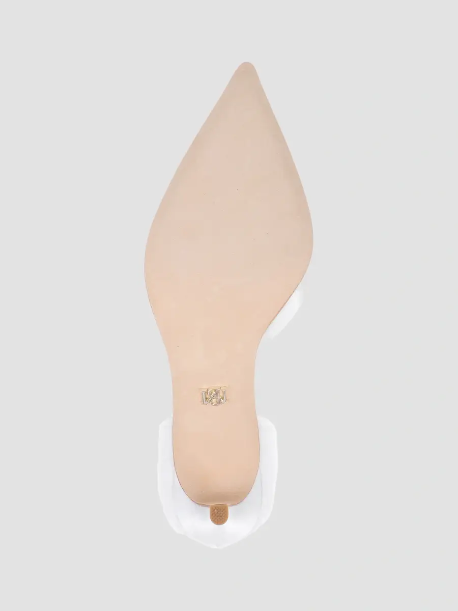 BADGLEY MISCHKA Women's Rosalie 85MM Tulle Bow Satin Pumps | Thumbnail 6 BADGLEY MISCHKA Women's Rosalie 85MM Tulle Bow Satin Pumps | Thumbnail 6