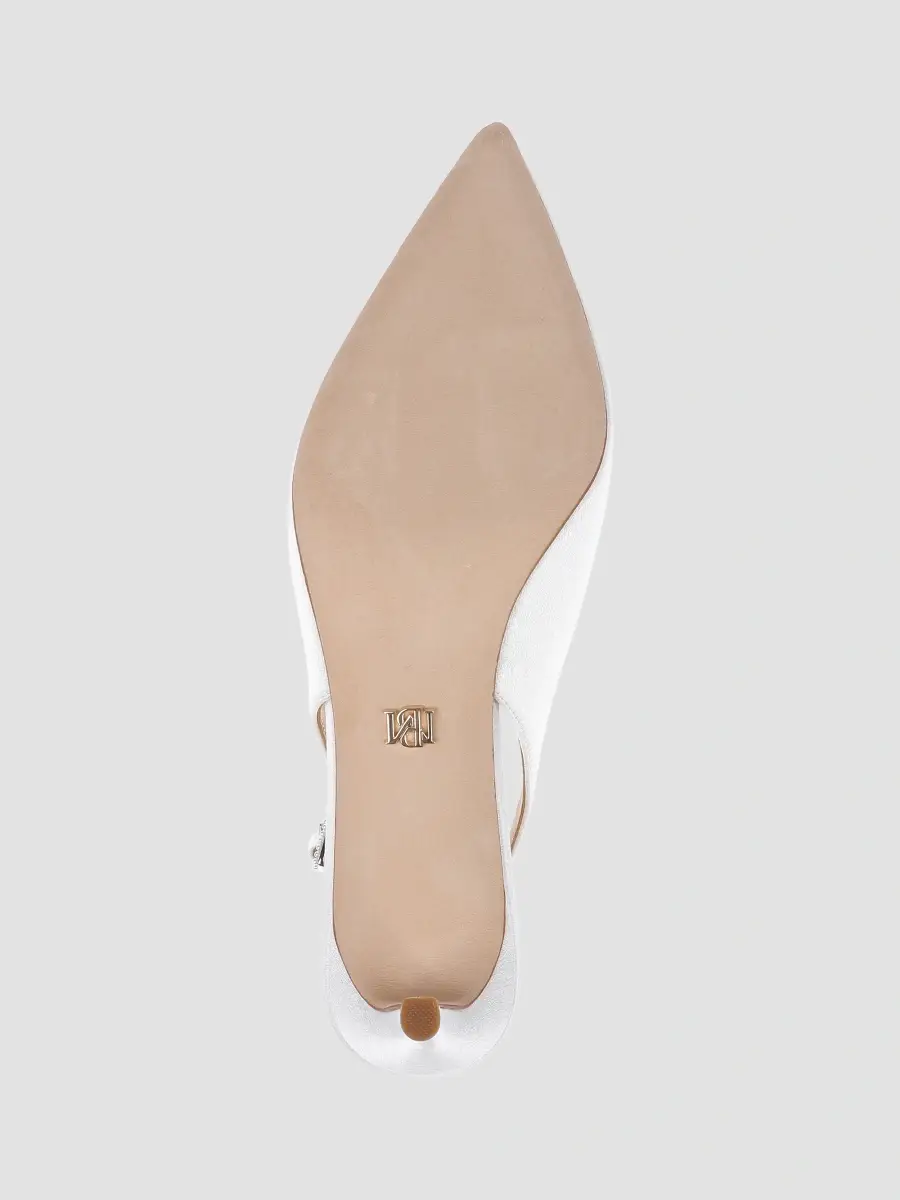 BADGLEY MISCHKA Women's Ruthie 55MM Embellished-Buckle Slingback Pumps | Thumbnail 6 BADGLEY MISCHKA Women's Ruthie 55MM Embellished-Buckle Slingback Pumps | Thumbnail 6