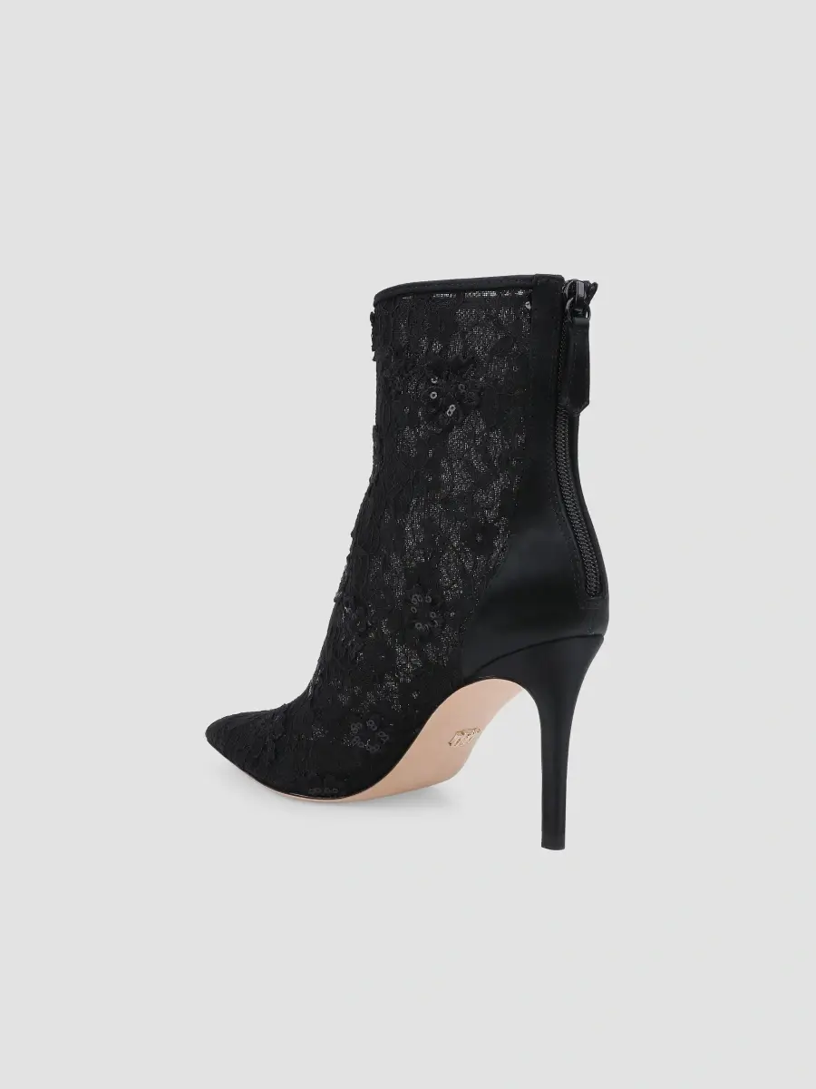 BADGLEY MISCHKA Women's Raya 85MM Lace Ankle Boots | Thumbnail 3 BADGLEY MISCHKA Women's Raya 85MM Lace Ankle Boots | Thumbnail 3