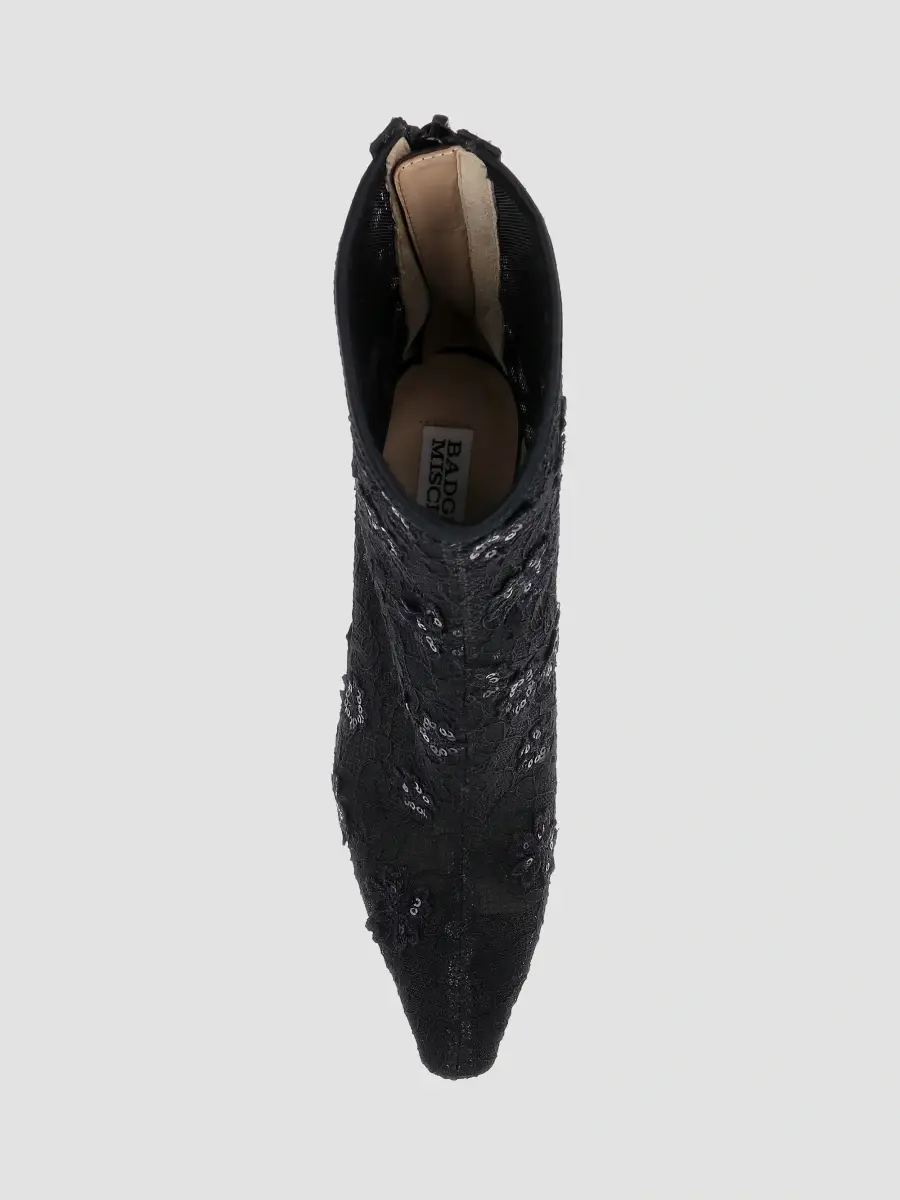 BADGLEY MISCHKA Women's Raya 85MM Lace Ankle Boots | Thumbnail 5 BADGLEY MISCHKA Women's Raya 85MM Lace Ankle Boots | Thumbnail 5
