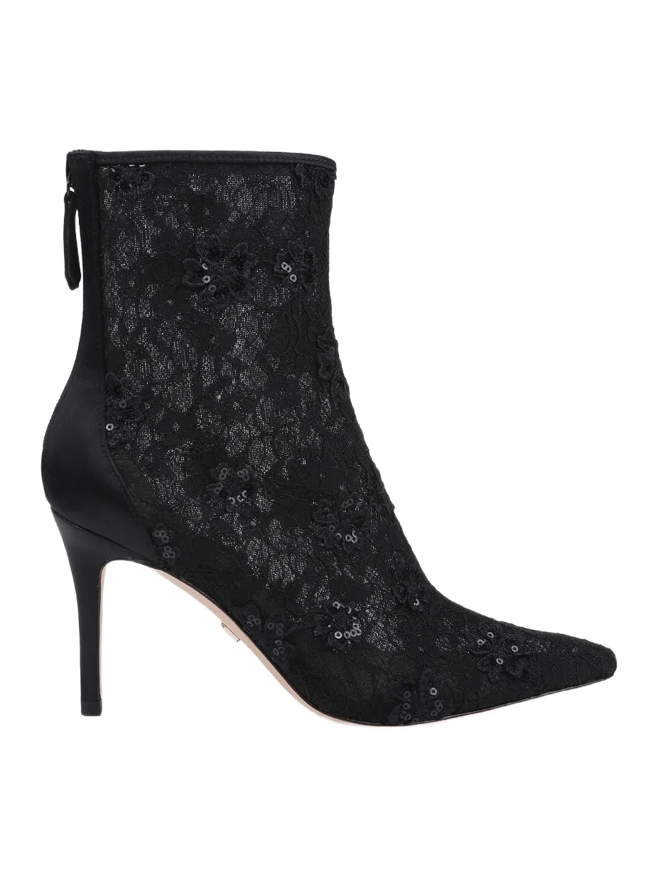 BADGLEY MISCHKA Women's Raya 85MM Lace Ankle Boots