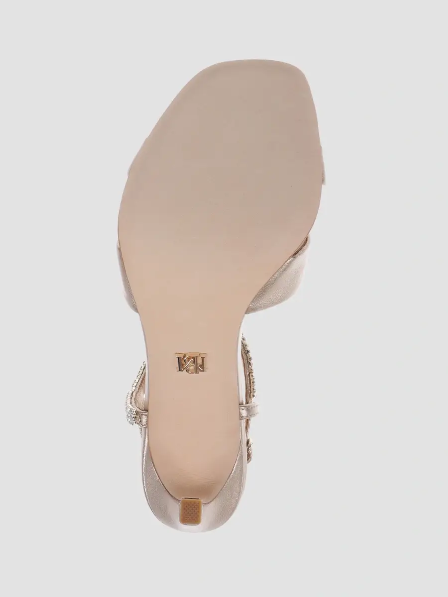 BADGLEY MISCHKA Women's Reagan II 95MM Embellished Leather Sandals | Thumbnail 6 BADGLEY MISCHKA Women's Reagan II 95MM Embellished Leather Sandals | Thumbnail 6