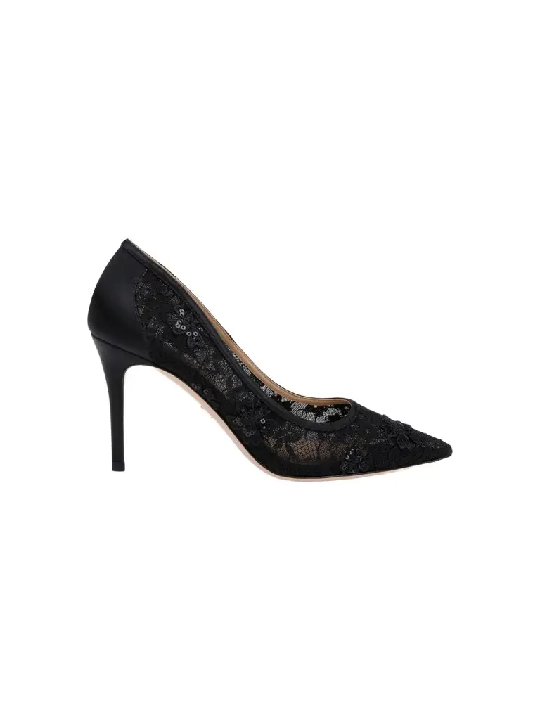 Women's Rania 85MM Floral Lace Pumps Women's Rania 85MM Floral Lace Pumps