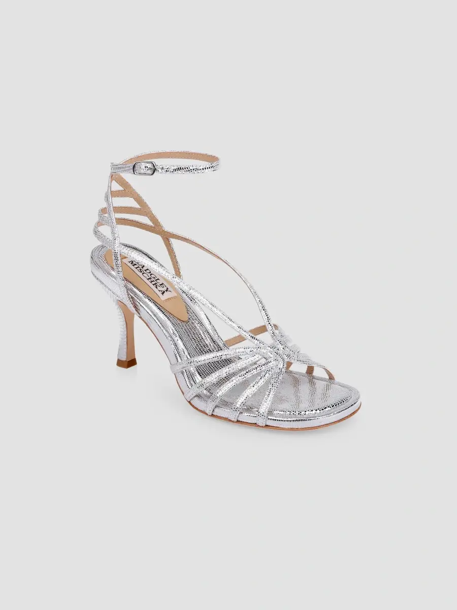 BADGLEY MISCHKA Women's Russel II 80MM Leather Sandals | Thumbnail 2 BADGLEY MISCHKA Women's Russel II 80MM Leather Sandals | Thumbnail 2