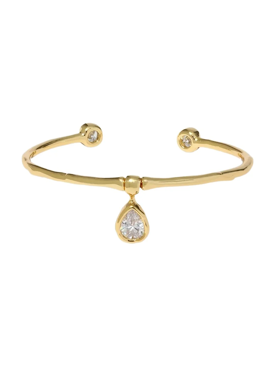 ALEXIS BITTAR Women's Asterales 14K-Gold-Plated & Cubic Zirconia Cuff