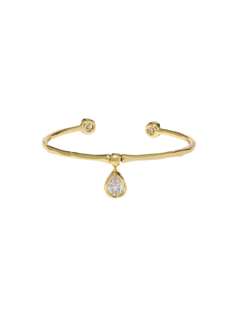 ALEXIS BITTAR Women's Asterales 14K-Gold-Plated & Cubic Zirconia Cuff