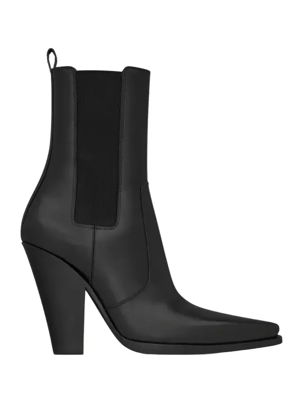 Women's Dylan Chelsea Boots in Smooth Leather - Black