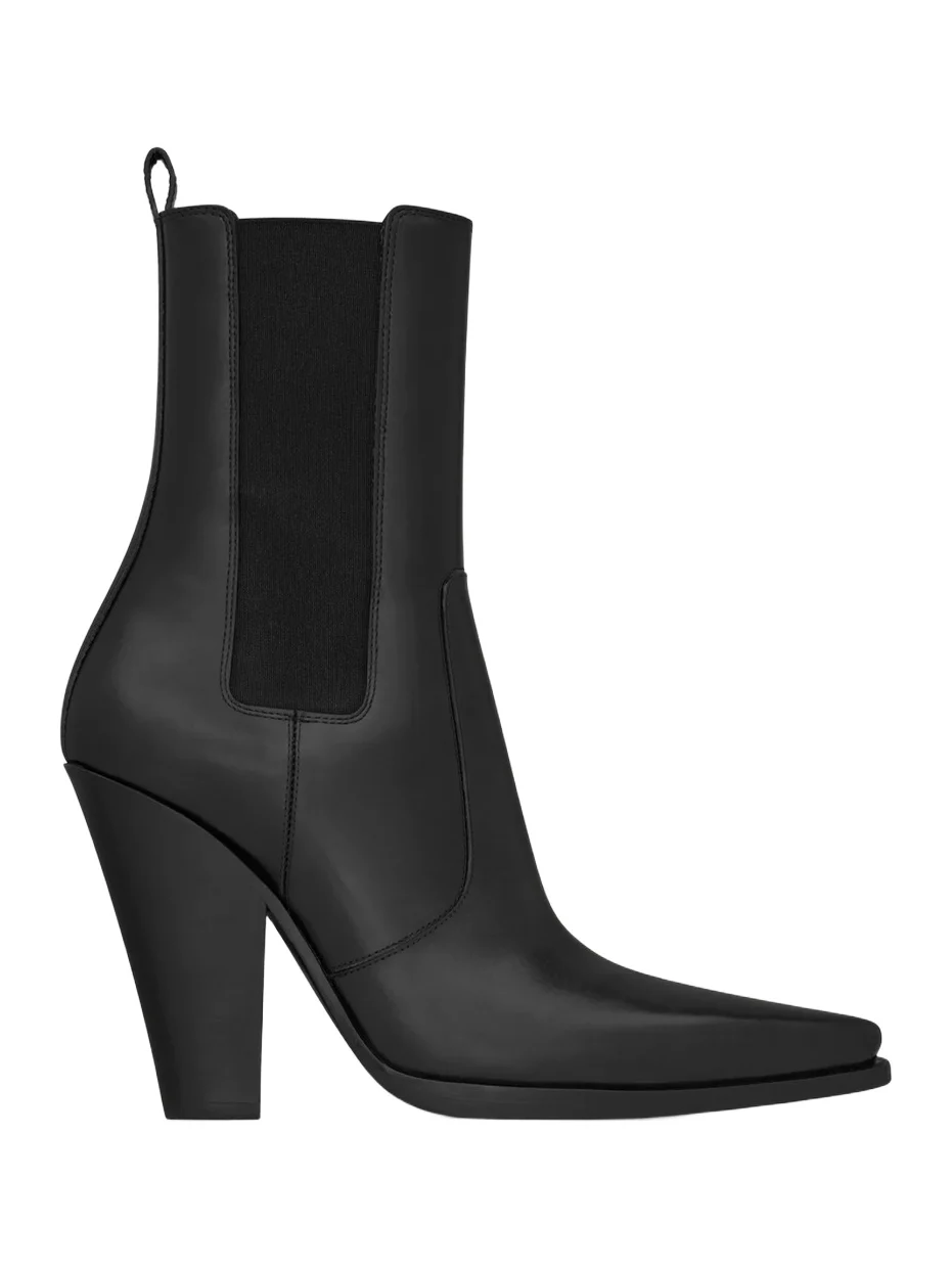 Women's Dylan Chelsea Boots in Smooth Leather - Black Women's Dylan Chelsea Boots in Smooth Leather - Black