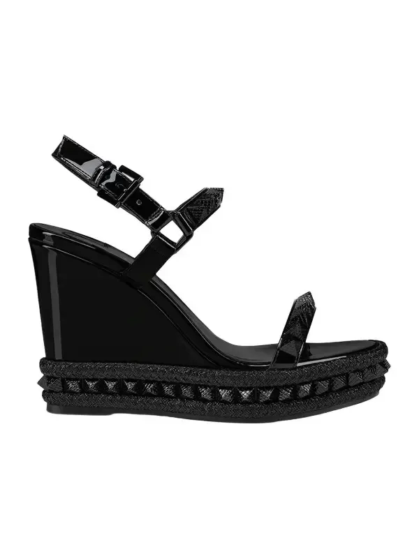 Women's Pyra Clou Patent Leather 110MM Wedges