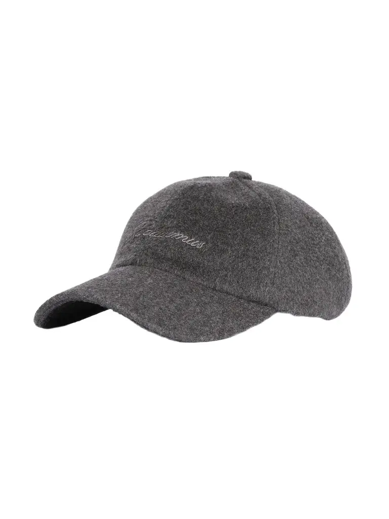 Jacquemus Men's Virgin Wool Baseball Cap