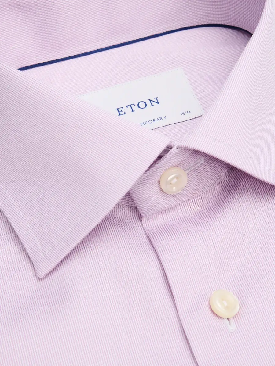 Eton Men's Dobby Contemporary-Fit Dress Shirt | Thumbnail 2 Eton Men's Dobby Contemporary-Fit Dress Shirt | Thumbnail 2