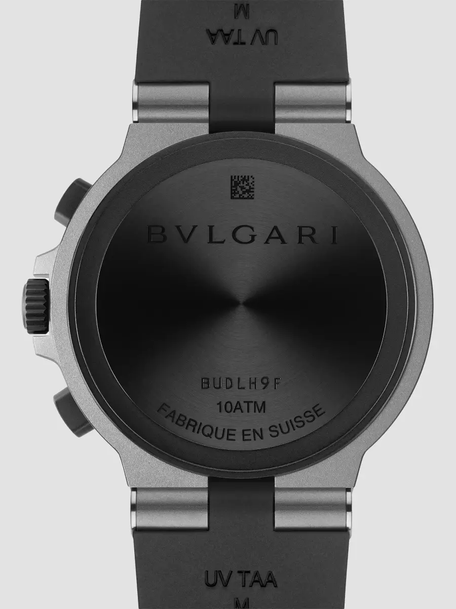 BVLGARI Women's Lucea Aluminum, Titanuim & Rubber Chronograph Watch/41MM | Thumbnail 5 BVLGARI Women's Lucea Aluminum, Titanuim & Rubber Chronograph Watch/41MM | Thumbnail 5