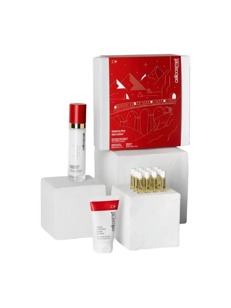 Cellcosmet Switzerland Ultra Brightening Ritual 3-Piece Skincare Set