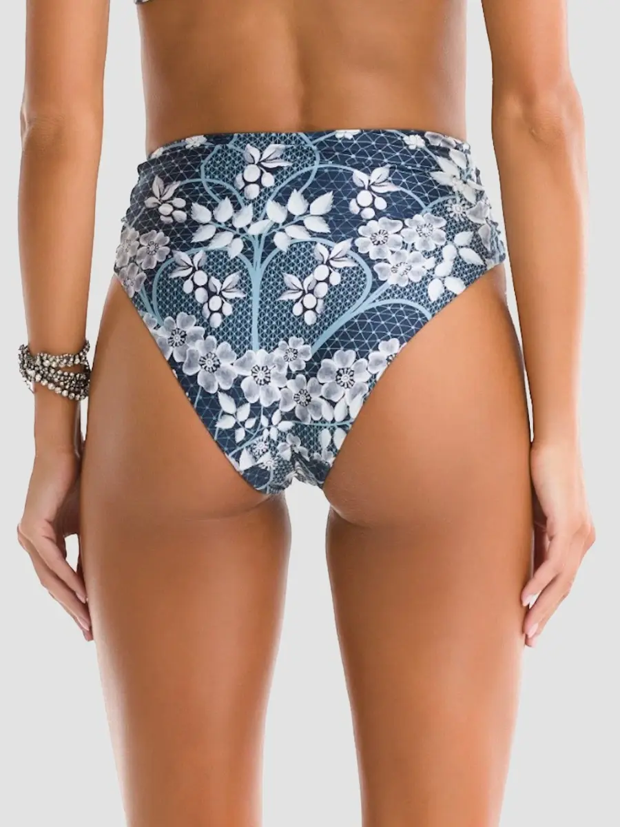 Agua Bendita Women's Lily Glazia Embellished Bikini Bottom | Thumbnail 3